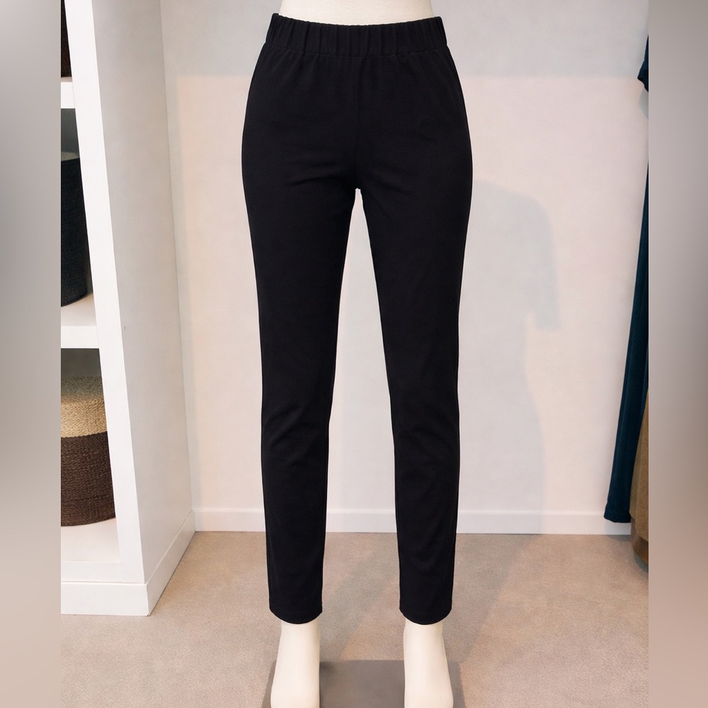 COS Jet Black Trousers